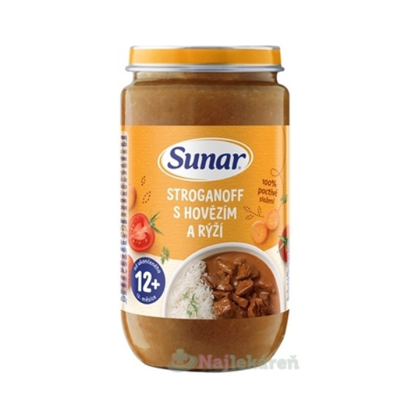 Sunar stroganov s hovězím masem 12m+ 235 g