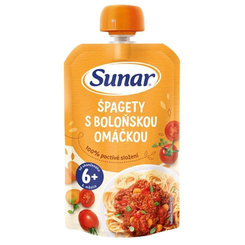 Sunar špagety s boloňskou omáčkou 6m+ 120 g