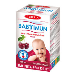 Terezia Baby Imun sirup s hlívou a rakytníkem višně 100 ml