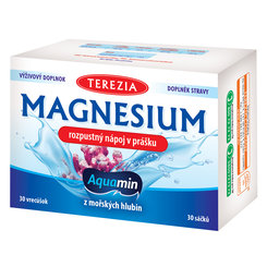 Terezia Magnesium Aquamin nápoj v prášku 30 kusů