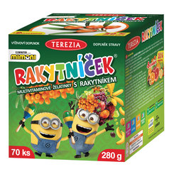 Terezia Rakytníček želatinky Mimoni 70 želé tablet