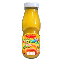 Terezia Rakytníček Bio rakytníkový nápoj broskev s medem 200 ml