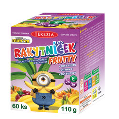 Terezia Rakytníček Frutty Mimoni ovocné želé banán 60 želé tablet
