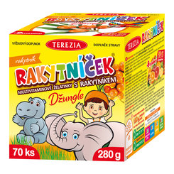 Terezia Rakytníček želatinky Džungle 70 želé tablet