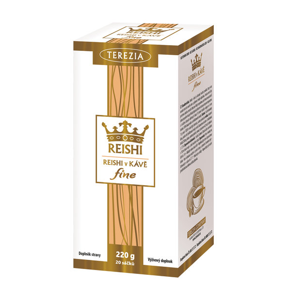 Terezia Reishi v kávě Fine sáčky 20 x 11 g