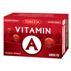 Terezia Vitamín A 6000 IU 60 kapslí