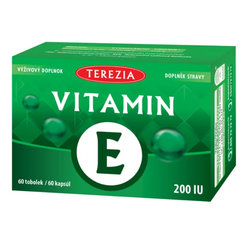 Terezia Vitamín E 200 IU 60 kapslí