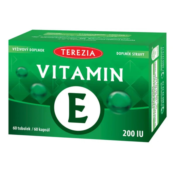 Terezia Vitamín E 200 IU 60 kapslí