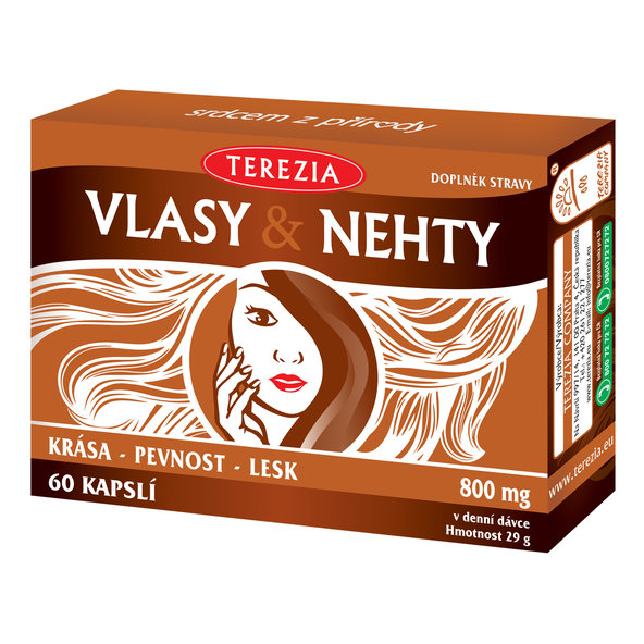 Terezia Vlasy & nehty 60 kapslí