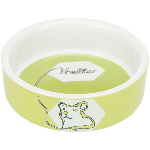TRIXIE Hello keramická miska pro křečky 90 ml 8 cm