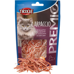 TRIXIE PREMIO carpaccio s kachnou a rybou pro kočky 20 g