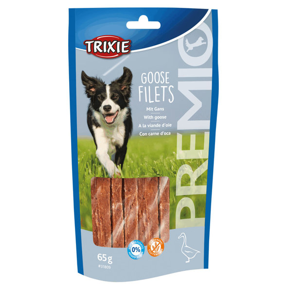 TRIXIE PREMIO husí filety pro psy 65 g