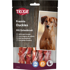 TRIXIE PREMIO Kalcioví kosti s kachním masem pro psy 100 g