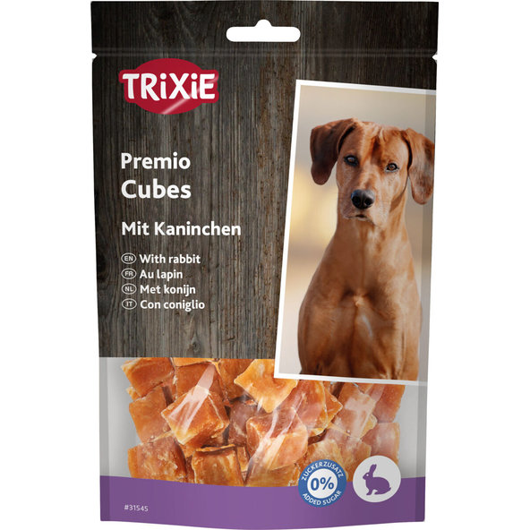 TRIXIE PREMIO králičí kousky pro psy 100 g