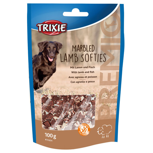 TRIXIE PREMIO mramorové Softies s jehněčím a rybou 100 g