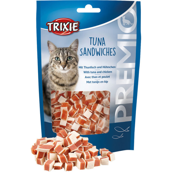 TRIXIE PREMIO sendviče tuňák a kuře pro kočky 50 g