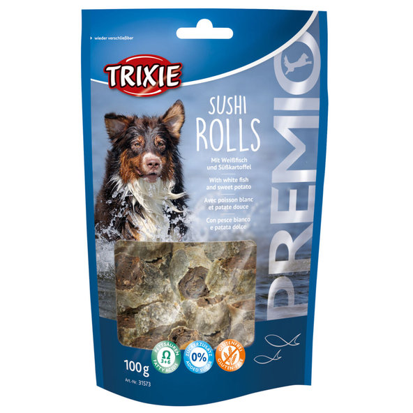 TRIXIE PREMIO Sushi Rolky pro psy 100 g