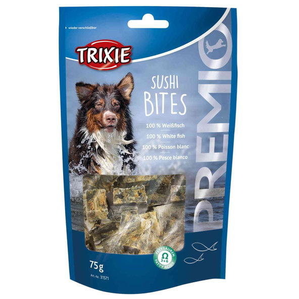 TRIXIE PREMIO Sushi kostičky pro psy 75 g
