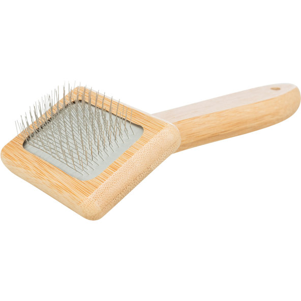 TRIXIE Soft Brush bambusová kefa pro psy 12 × 15 cm