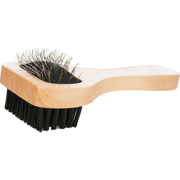 TRIXIE Soft brush oboustranný měkký kartáč pro psy 6 × 13 cm