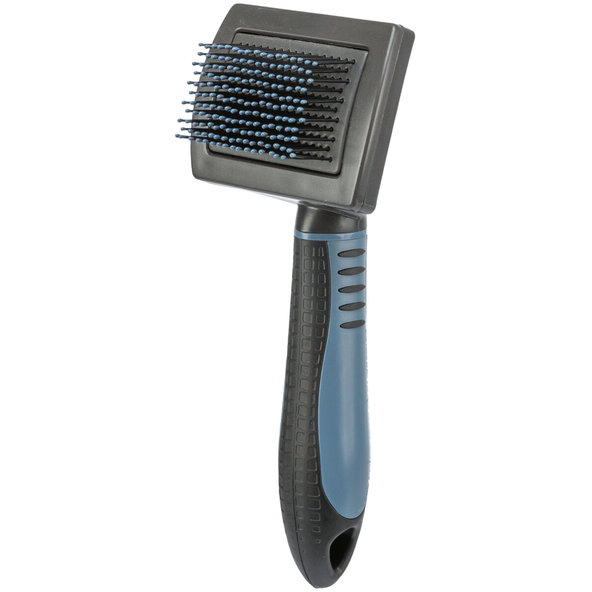 TRIXIE Soft Brush plastový měkký kartáč pro psy 7 × 16 cm