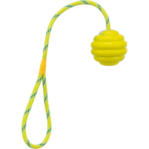 TRIXIE Hračka pro psy kaučuková míč na laně 6/30 cm