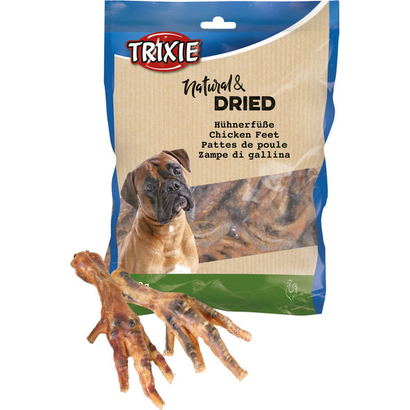 TRIXIE Sušené kuřecí nohy pro psy 250 g