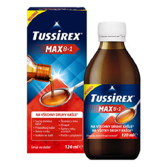 TUSSIREX MAX 8v1 sirup proti kašli 120 ml