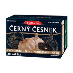 Terezia Černý česnek na cholesterol 30 kapslí
