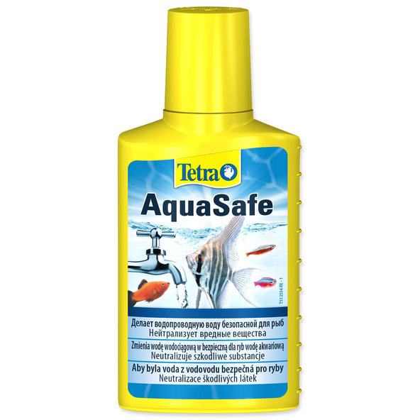 Tetra AquaSafe přípravek k úpravě vody z vodovodu 100 ml