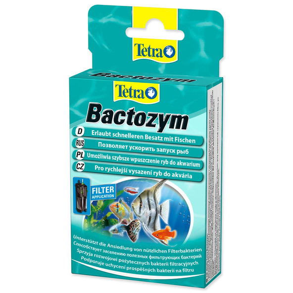 Tetra BactoZym enzymatický koncentrát s aktivními bakteriemi 10 tablet