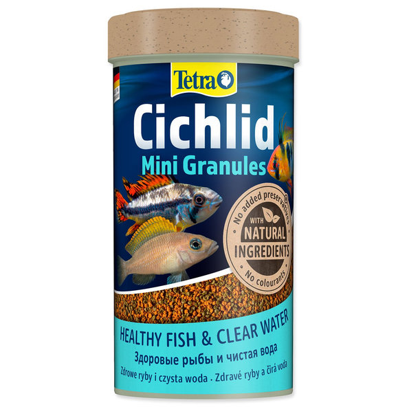 Tetra Cichlid Mini Granules plovoucí krmivo pro cichlidy 250 ml