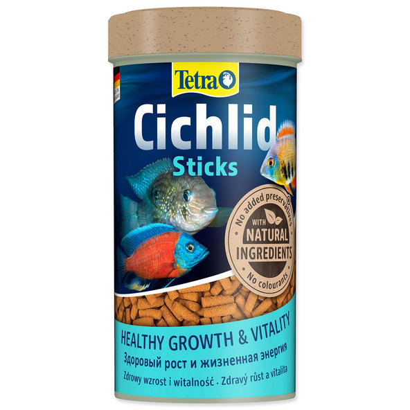 Tetra Cichlid Sticks plovoucí krmivo pro cichlidy 250 ml