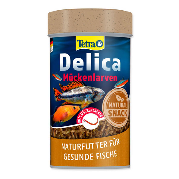Tetra Delica Bloodworms krmivo pro akvarijní ryby 100 ml