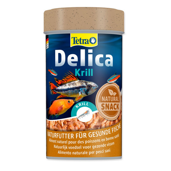 Tetra Delica sušený kril pro akvarijní ryby 100 ml