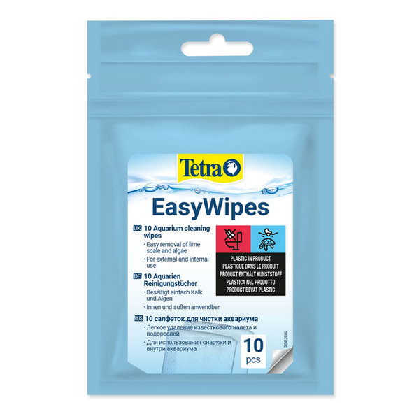 Tetra EasyWipes čisticí ubrousky pro akvária 10 ks