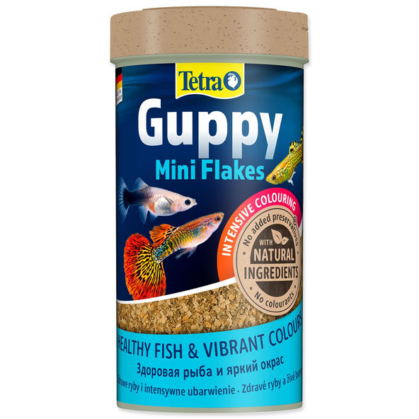 Tetra Guppy Food krmivo pro paví očka a živorodky 250 ml