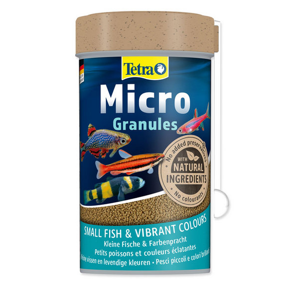 Tetra Micro Granules krmivo pro malé okrasné ryby 100 ml