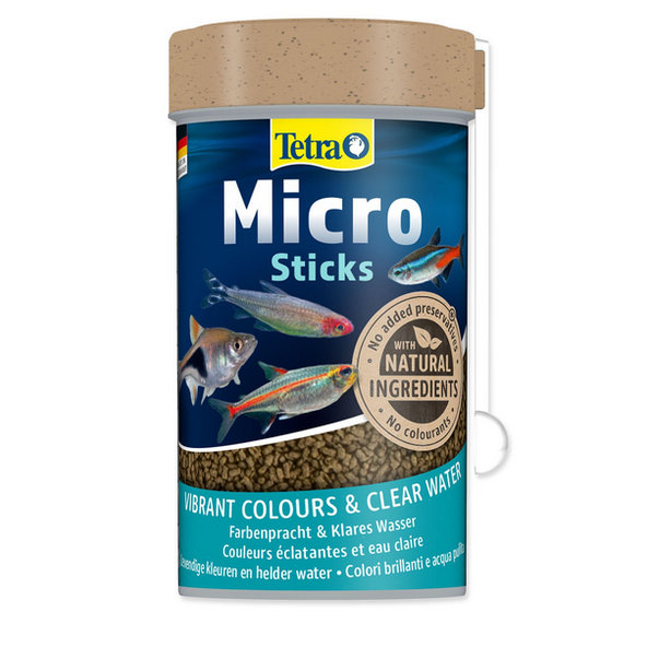 Tetra Micro Sticks krmivo pro akvarijní ryby 100 ml