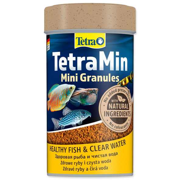 Tetra Min Mini Granules krmivo pro okrasné ryby 100 ml