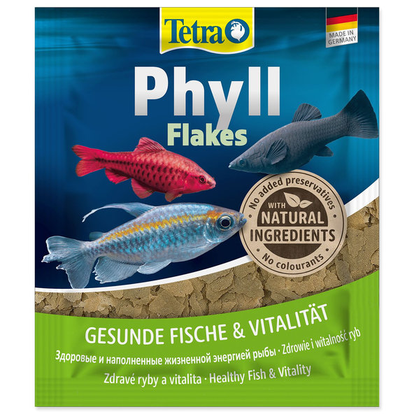 Tetra Phyll vločkové krmivo pro býložravé ryby 12 g
