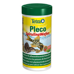 Tetra Pleco Spirulina Wafers pro býložravé ryby 250 ml