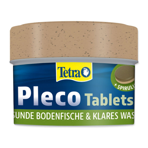 Tetra Pleco Tablets se spirulinou pro býložravé ryby 58 tablet