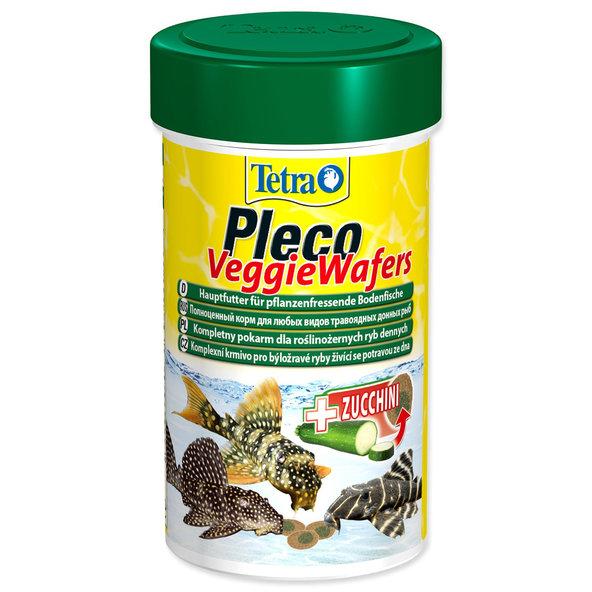 Tetra Pleco Veggie Wafers pro býložravé přísavníky 100 ml