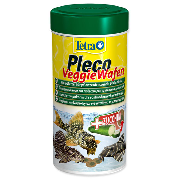 Tetra Pleco Veggie Wafers pro býložravé přísavníky 250 ml