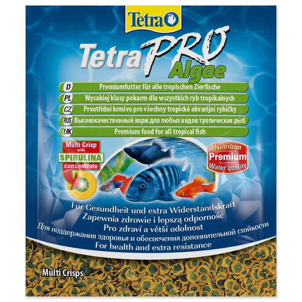TetraPro Algae krmivo se spirulinou pro okrasné ryby 12 g