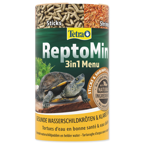 Tetra ReptoMin Menu kompletní krmivo pro vodní želvy 250 ml