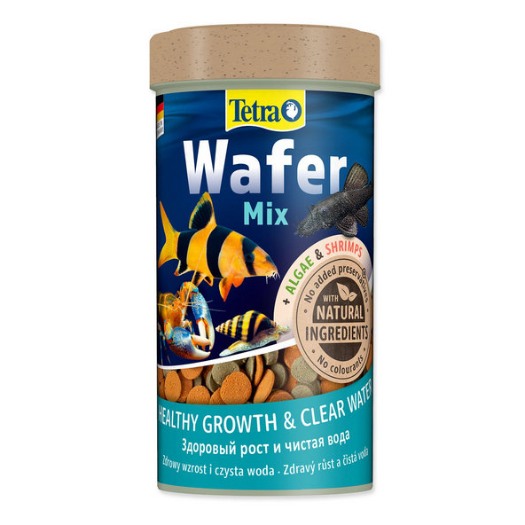 Tetra Wafer Mix kompletní krmivo pro ryby a raky u dna 250 ml