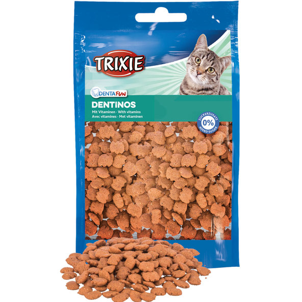 TRIXIE Dentinos s vitamíny pro kočky 50 g