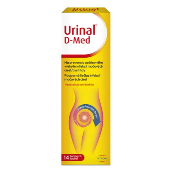 Urinal D-Med 14 šumivých tablet